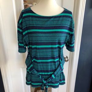 Liz Claiborne Front Tie Top